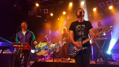 The Midnight performing live