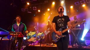 The Midnight performing live